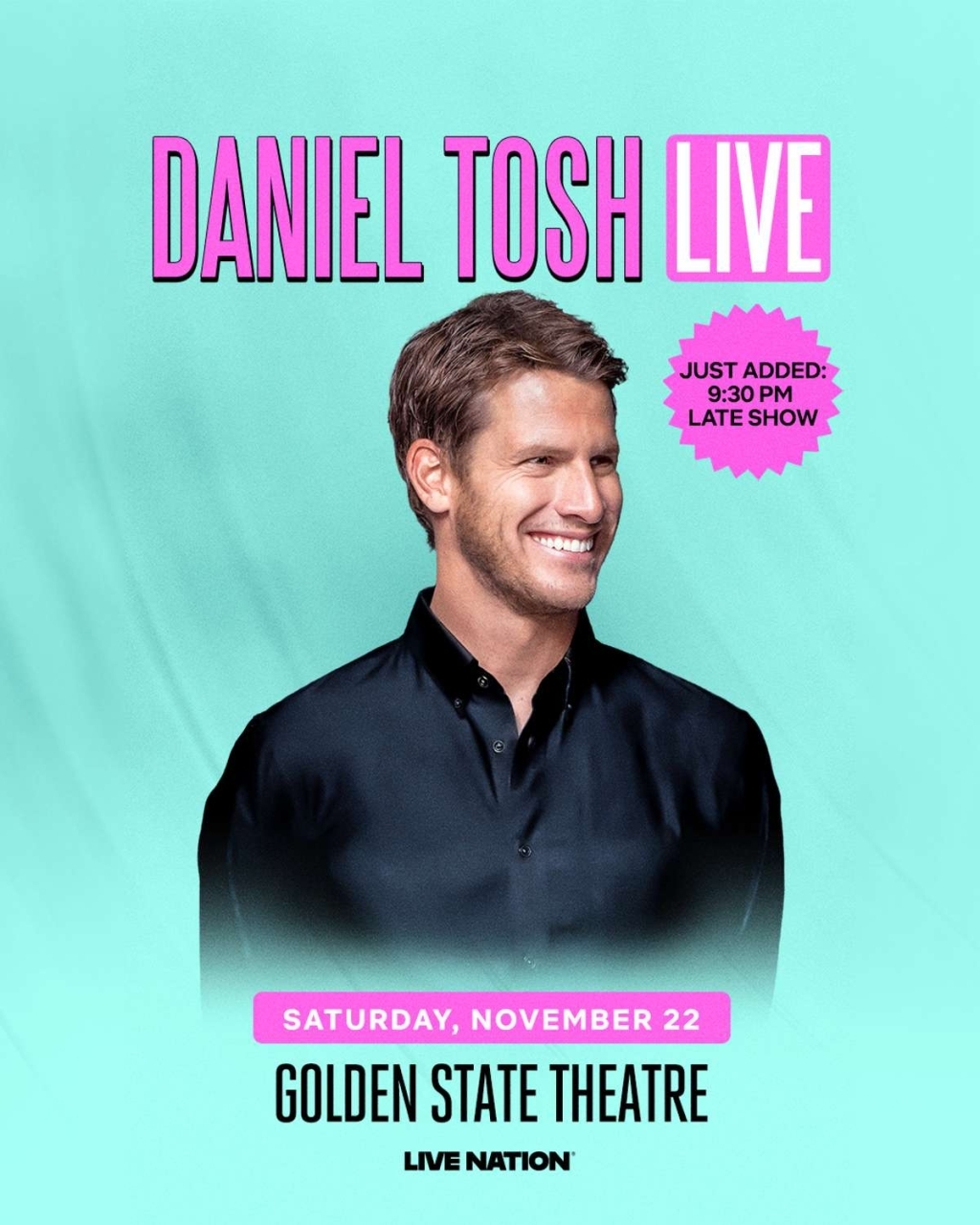 Comedian Daniel Tosh at Golden State Theatre 2025 | Old Monterey