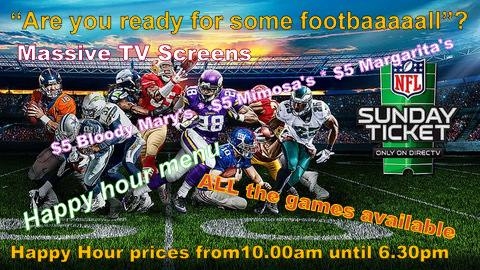 Nfl Sunday Game Days At Britannia Arms Of Monterey Old Monterey